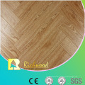 Piso laminado con acabado encerado Hickory Commercial 8.3mm en relieve comercial